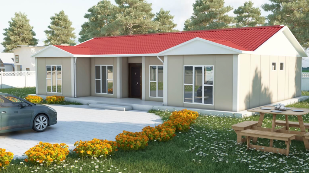 Prefabricated House 129m² (Double Storey) - Solid Build